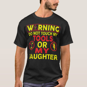 Camiseta Ferramenta de Mecânica dos Mens, os homens não toc