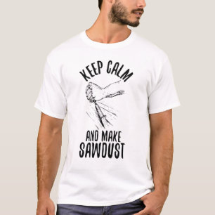 Camiseta Ferramenta do carpinteiro Vi Esfregando Madeira Se