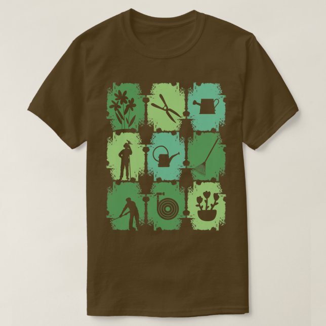 Camiseta Ferramenta Jardim do Jardim (Frente do Design)