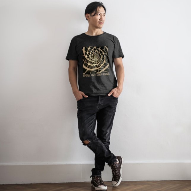 Camiseta Ferramenta - Spiral Out Continua - Sequência Fibon (Criador carregado)