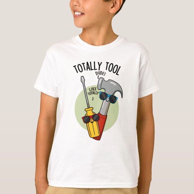 Camiseta Ferramenta Totalmente Engraçada Handyman Pun (Frente)