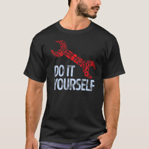 Camiseta Ferramenta Wrench de Instrução legal Mecânica Auto