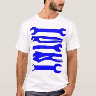 Camiseta Ferramentas - azul