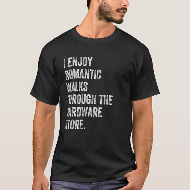 Camiseta Ferramentas de armazenamento de hardware do pai (Frente)