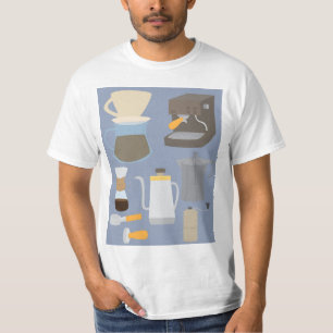 Camiseta Ferramentas de Cafeteira