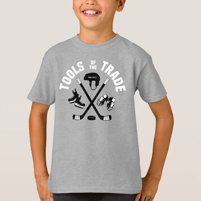 Camiseta Ferramentas de Hockey da Trade Youth (Frente)