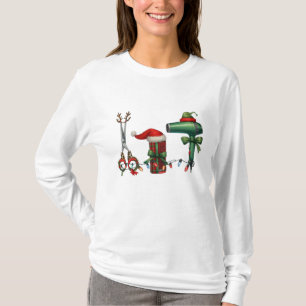 Camiseta Ferramentas de Salão de Natal – Férias Divertidas 
