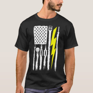 Camiseta Ferramentas de Sinalizador Eletrônicas dos EUA par