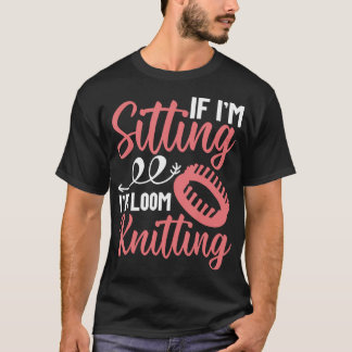 Camiseta Ferramentas de Tear para Tricô Máquina Artista de 