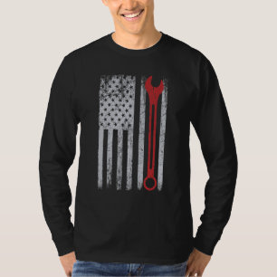 Camiseta Ferramentas de Workshop Mecânico de Ondas Mecânica