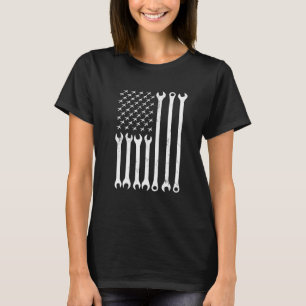 Camiseta Ferramentas mecânicas de aeronaves mecânicas para