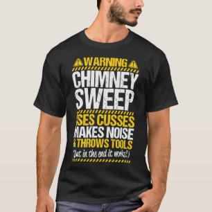 Camiseta Ferramentas Throws Varre Chimney
