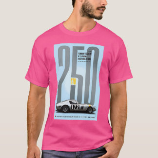 Camiseta Ferrari 250Gto Silver Tribute