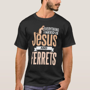 Camiseta Ferre Jesus e Furões Christian Ferret