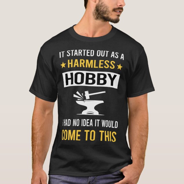Camiseta Ferreiro de Hobby Inofensivo Ferreiro (Frente)