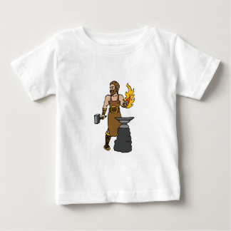 Camiseta Ferreiro grego do deus de Hephaestus