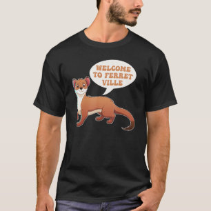 Camiseta Ferret Cute Furry Animal Weasel Ferret