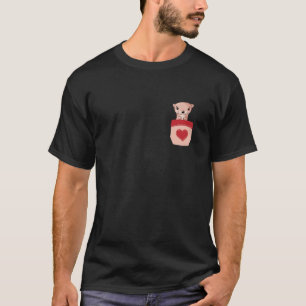 Camiseta Ferret Em Pocket Cute Weasel Animal Mamãe Mamãe