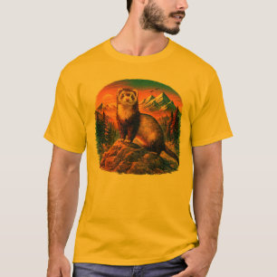 Camiseta Ferret Frontier Adventure