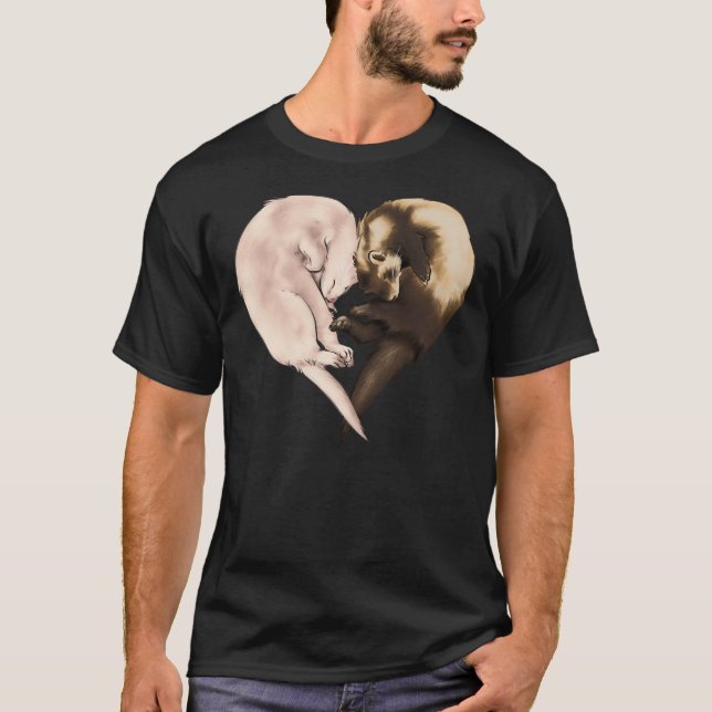 Camiseta Ferret Love (Frente)