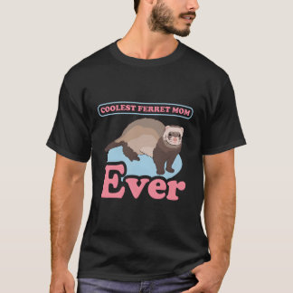 Camiseta Ferret Mãe Furões Proprietário do Ferret
