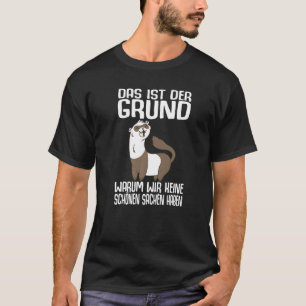 Camiseta Ferret Mãe Pai Mustela Nigripes 6