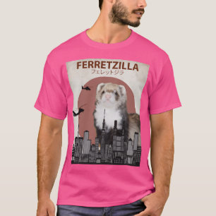 Camiseta Ferretzilla - Monstro Ferreto Engraçado