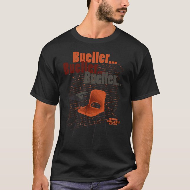 Camiseta Ferris Bueller's Day Off Empty School Desk (Frente)