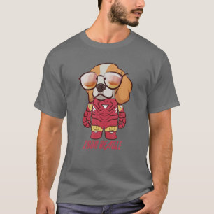 Camiseta Ferro Colorido Beagles Engraçados Cachorro Puppy