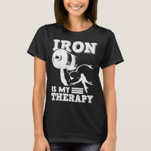 Camiseta Ferro É A Minha Terapêutica.