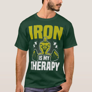 Camiseta Ferro é meu elevador de peso terapêutico