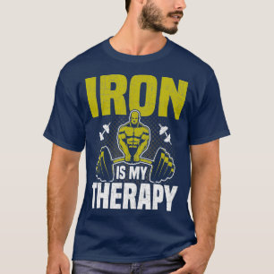 Camiseta Ferro é meu elevador de peso terapêutico