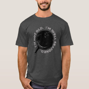 Camiseta Ferro fundido temperado bom sobre o aniversário do