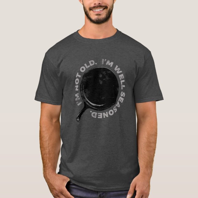 Camiseta Ferro fundido temperado bom sobre o aniversário do (Frente)