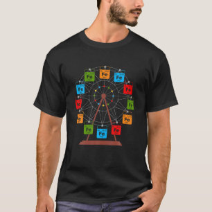 Camiseta Ferroel Wheel Fe Science Lover Funny Chemistry Stu