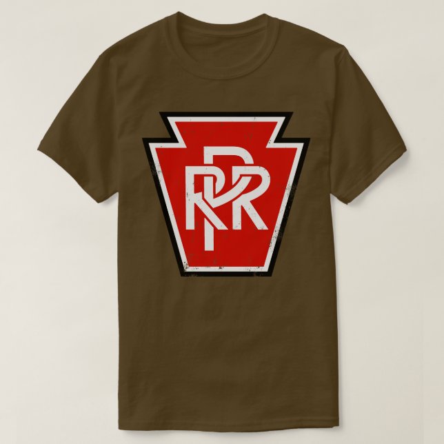 Camiseta ferrovia da Pensilvânia (Frente do Design)