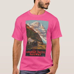 Camiseta Ferrovia do Pacífico Canadense - Viagens vintage
