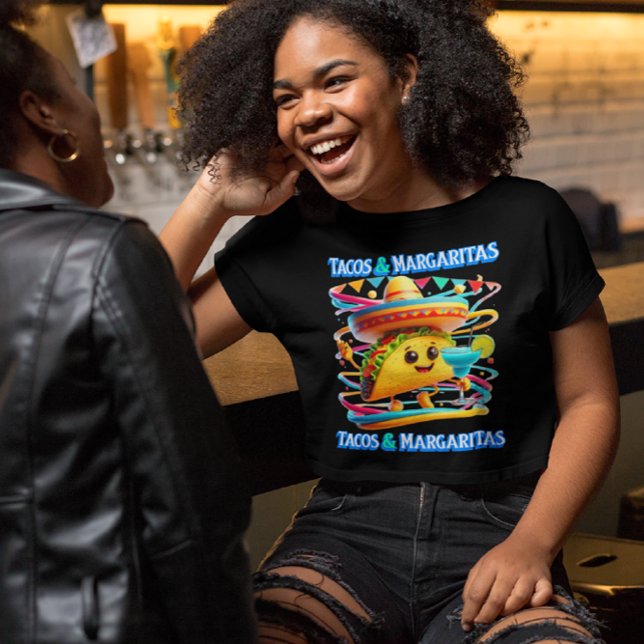 Camiseta Fesesta Flavors tacos e margaritas (Criador carregado)