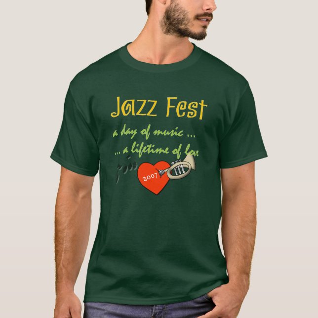 Camiseta Fest do jazz (Frente)