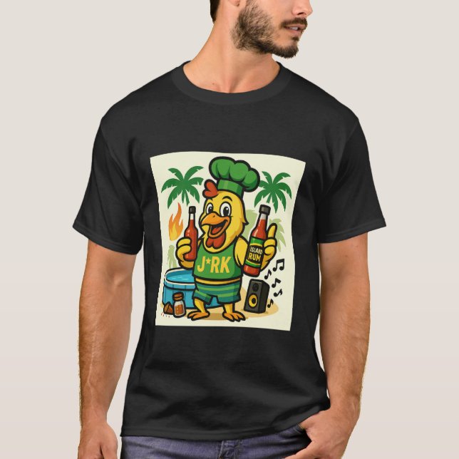 Camiseta Festa Anual de Frango Jerk (Frente)