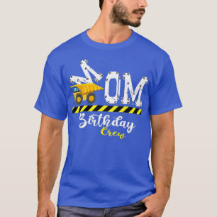 Camiseta Festa B-Day Mãe Festa de Construção de Tripula