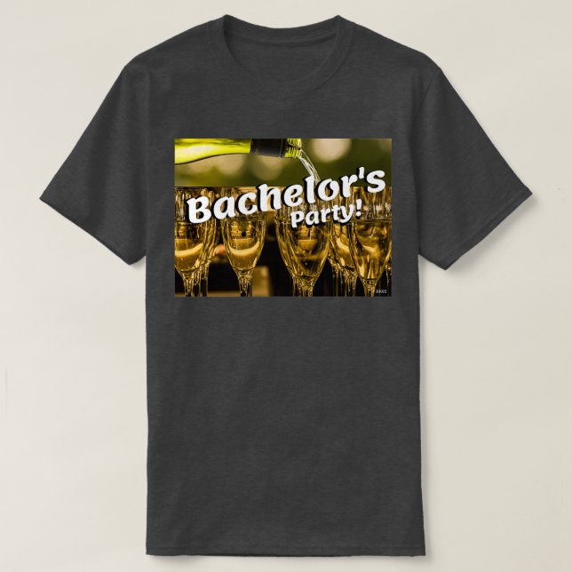 Camiseta Festa Bachelorx27s (Frente do Design)