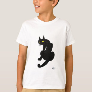 CAMISETA FESTA BLACK CAT HALLOWEEN