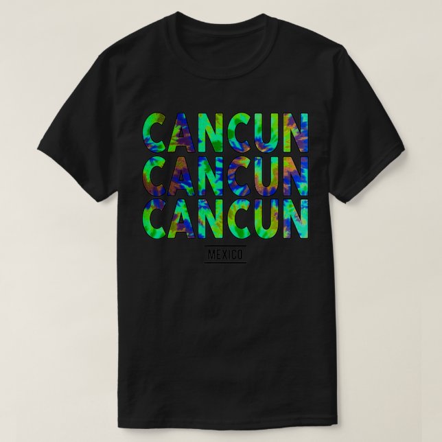 Camiseta Festa Cancun Meico Break Verão (Frente do Design)
