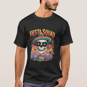 Camiseta Festa Cinco De Mayo 5 De Maio Fiesta Mexicana Esqu