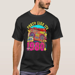Camiseta Festa como a sua versão de 1980, 80, 90, Retro Vin