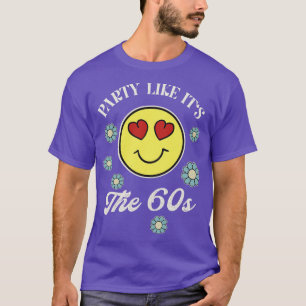 Camiseta Festa Como No Hippie Retro Funky Dos Anos 60