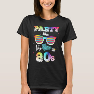 Camiseta festa como nos anos 80  Oitenta Retro