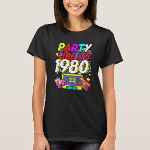 Camiseta Festa como se fosse 1980 80s 90s Retro Vintage bra