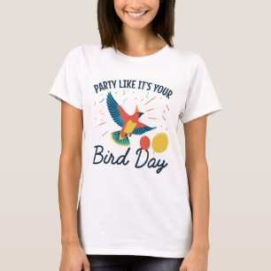 Camiseta Festa como se fosse seu aniversário engraçado